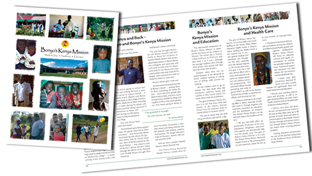 care kenya fundraiser phamphlet